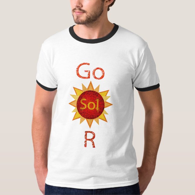 Gehen Sie Solar T-Shirt (Vorderseite)