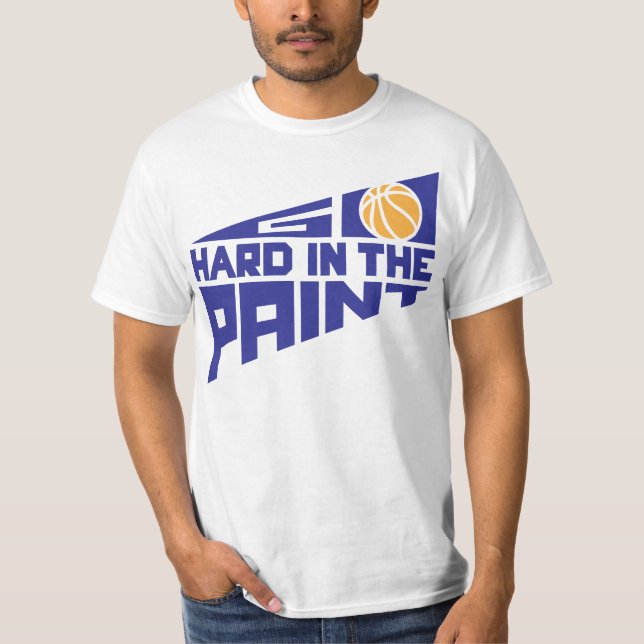 Gehen Sie stark in die Farbe T-Shirt (Vorderseite)