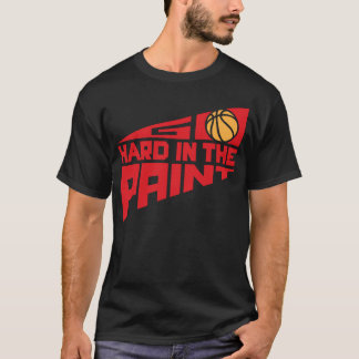 Gehen Sie stark in die Farbe T-Shirt
