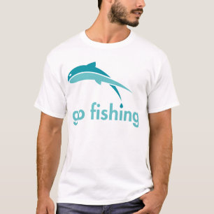 Gehen Sie, T - Shirt zu fischen