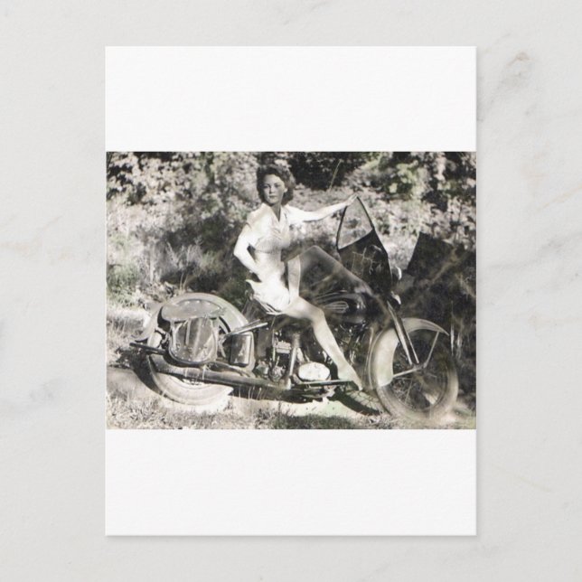 GEHEN SIE ÜBER. POSTKARTE (Vorderseite)