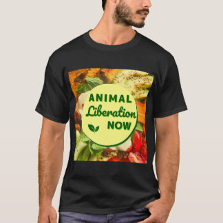 Gehen Sie Vegan oder gehen Sie Zuhause T-Shirt
