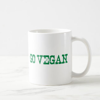 Gehen Sie vegan Tasse