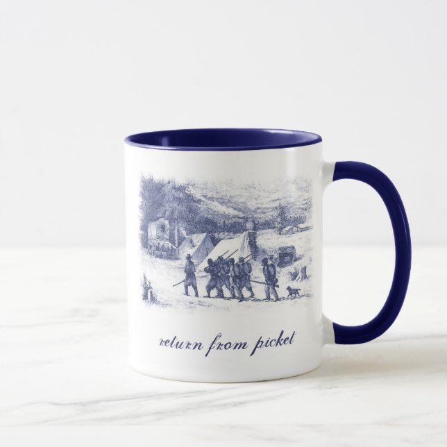 Gehen Sie von der Pfosten-Tasse zurück Tasse (Rechts)