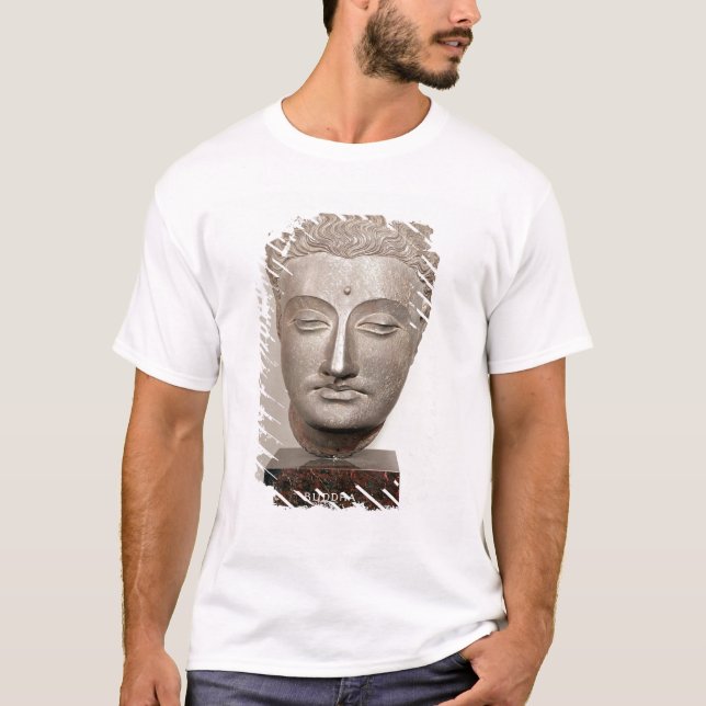 Gehen Sie von einer Statue des Buddhas, von voran T-Shirt (Vorderseite)