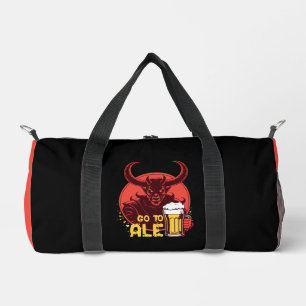 Gehen Sie zu Ale - Satan Drink Bier Duffle Bag
