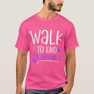 Gehen Sie zu Ende Alzheimer's Awareness Family Sup T-Shirt
