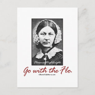 Gehen Sie zu Florence Nightingale Postkarte