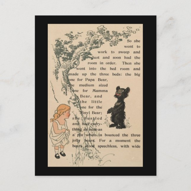 Gehen Sie zur Arbeit Postkarte (Vorderseite)