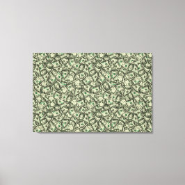 Gehen Sie zur Geldbörse Canvas Leinwanddruck