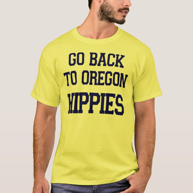 Gehen Sie zurück zu Oregon-Shirt T-Shirt (Vorderseite)