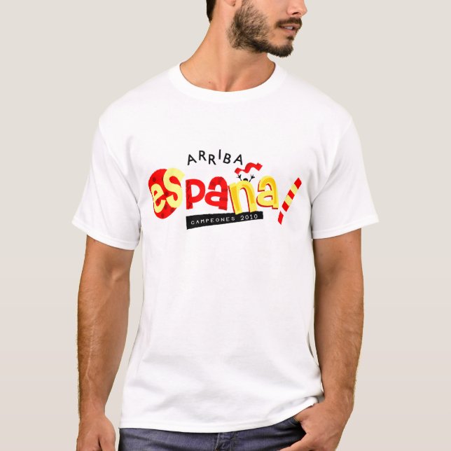 Gehen Spanien! Einzelteile T-Shirt (Vorderseite)