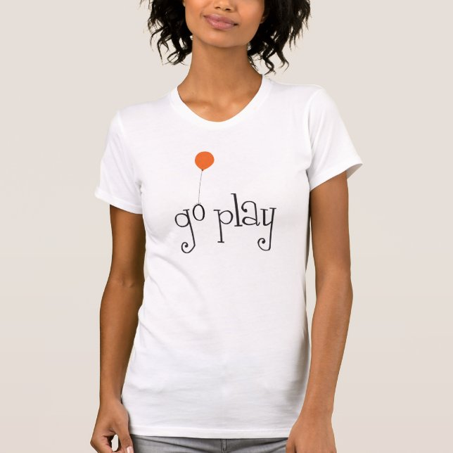 Gehen Spiel T-Shirt (Vorderseite)
