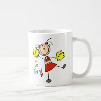 Gehen Team-Cheerleader-Tasse Tasse