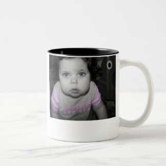 Gehen Vatertag der glückliche! Zweifarbige Tasse