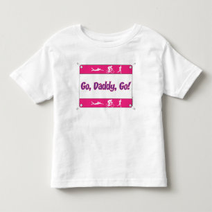 Gehen Vati gehen - Triathlon Kleinkind T-shirt