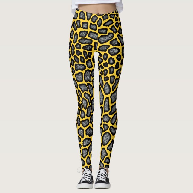 Gehen wie eine Giraffe Leggings (Vorderseite)