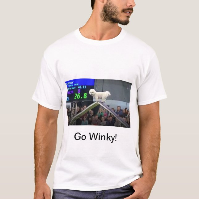 Gehen Winky! T-Shirt (Vorderseite)