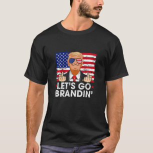 Gehen wir Brandin' lustiges Anti-Joe Biden-Kostüm T-Shirt