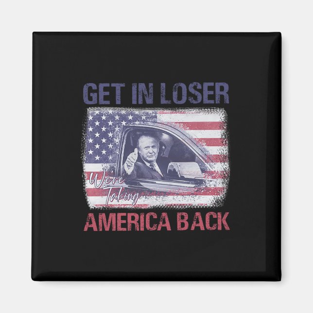 Gehen wir in den Loser und wir bringen Amerika zur Magnet (Vorne)