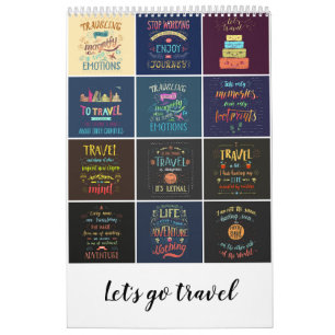 Gehen wir in den Reisekalender Kalender