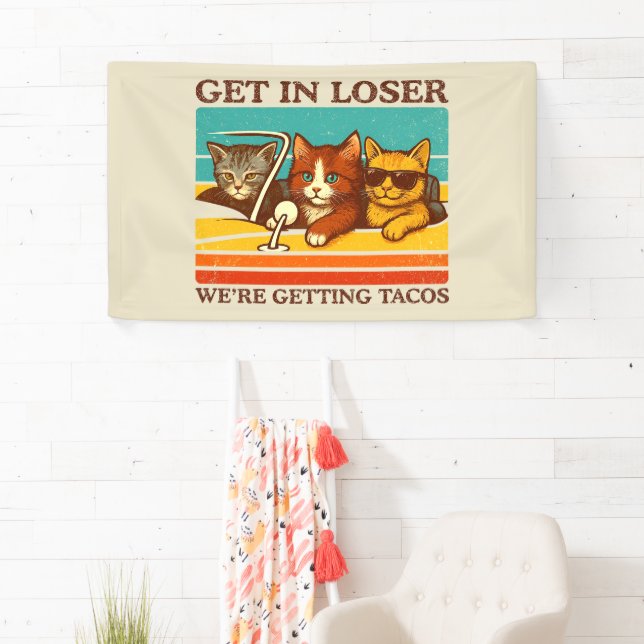 Gehen wir locker in Tacos Banner (Insitu)