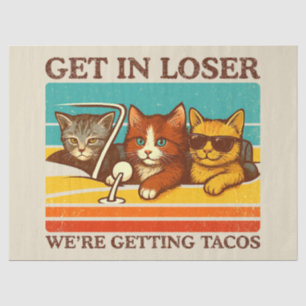 Gehen wir locker in Tacos Seidenpapier