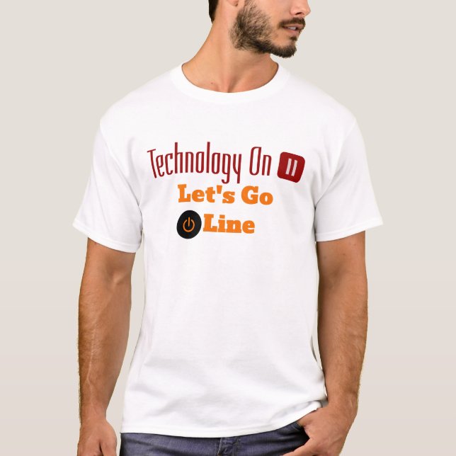 gehen wir offline T-Shirt (Vorderseite)