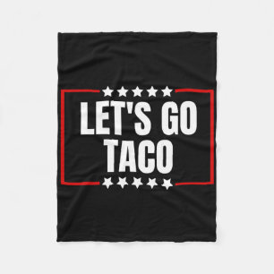 Gehen wir Taco 33 Fleecedecke