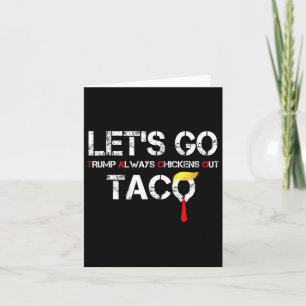 Gehen wir Taco Funny Lass Go Taco Shirt Männer Fra Karte