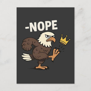 Gehen wir TACO Trump 4. Juli Taco Liebhaber Feiertagspostkarte