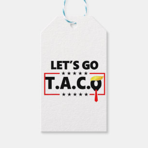 Gehen wir TACO Trump 4. Juli Taco Liebhaber Geschenkanhänger