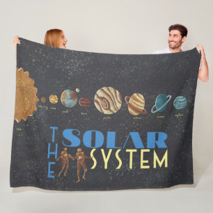 Gehen wir zum Poster des Weltraumsolarsystems Fleecedecke