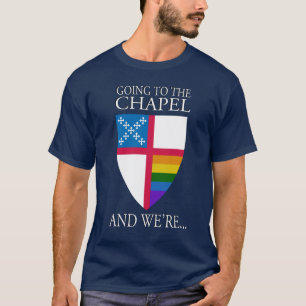 Gehen zur Kapelle LGBTQ T-Shirt