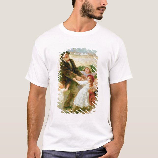 Gehen zur Messe T-Shirt (Vorderseite)