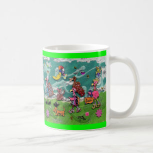 gehende Plätze Tasse
