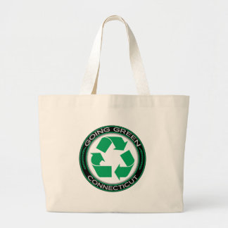 Gehendes Grün recyceln Connecticut Jumbo Stoffbeutel