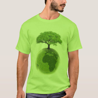 Gehendes Grün T-Shirt