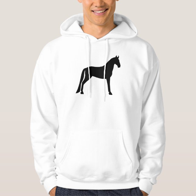 Gehendes Pferd Tennessees Hoodie (Vorderseite)