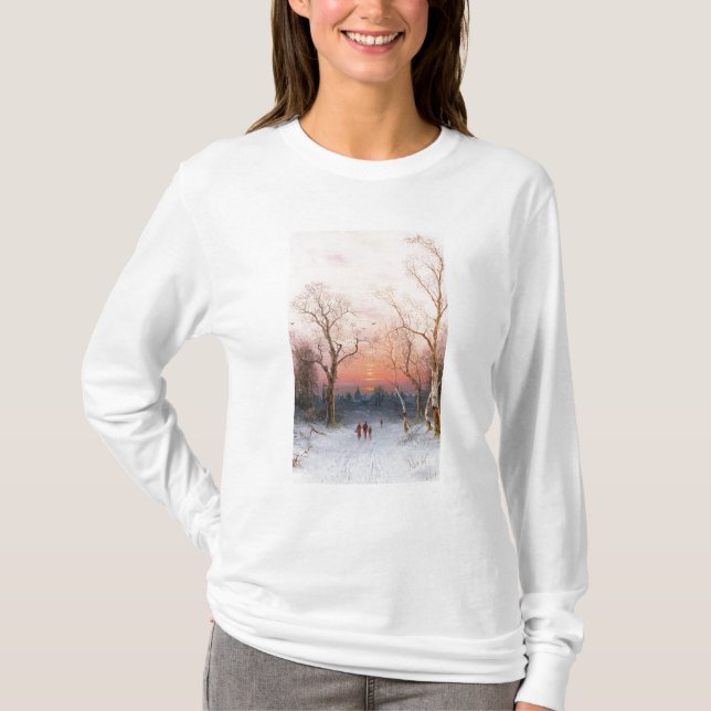 Gehendes Zuhause T-Shirt (Vorderseite)