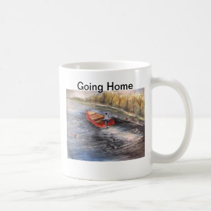 Gehendes Zuhause Tasse