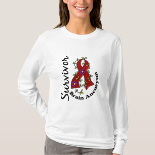Gehirn-Aneurysma-Überlebender 15 T-Shirt