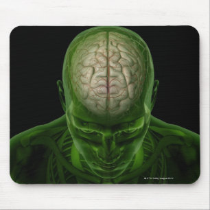 Gehirn-Arterien Mousepad