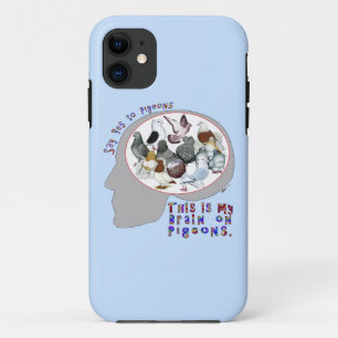 Gehirn auf Tauben iPhone 11 Hülle