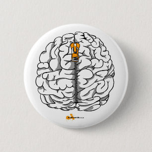 Gehirn Button