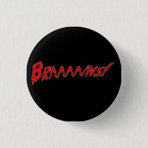 Gehirn-Knopf Button