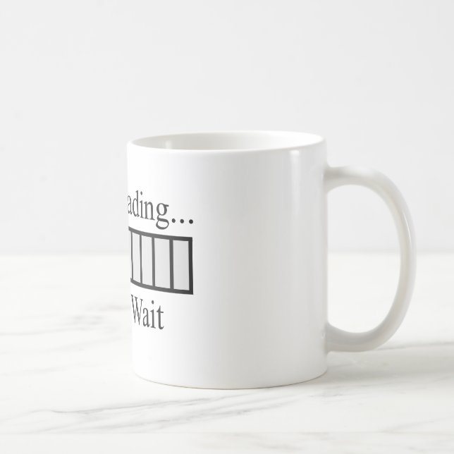 Gehirn-Laden-Bar Tasse (Rechts)
