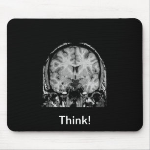Gehirn MRI, Kranzscheibe Mousepad