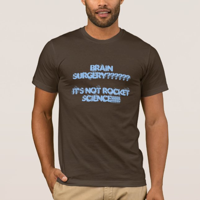 GEHIRN-OPERATIONS-T - SHIRT (Vorderseite)