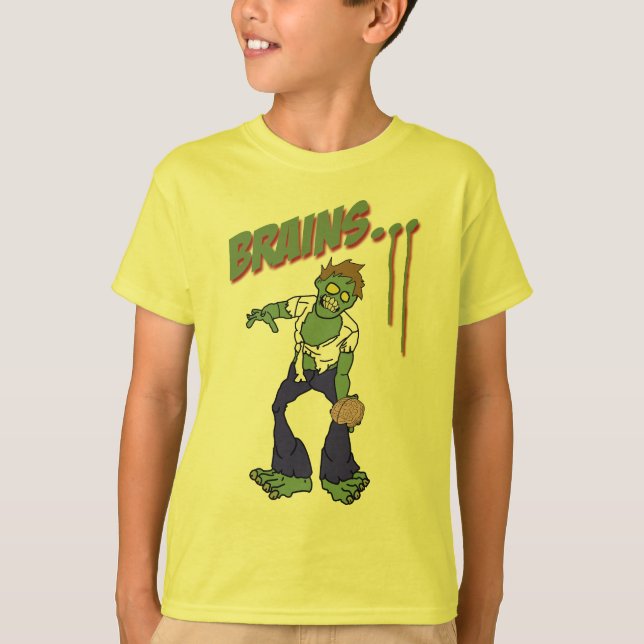 Gehirn-Shirt T-Shirt (Vorderseite)